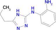 N-(5-Propyl-1H-[1,2,4]triazol-3-yl)-benzene-1,2-diamine