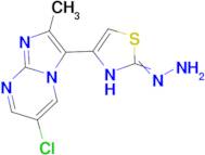 [4-(6-Chloro-2-methyl-imidazo[1,2-a]pyrimidin-3-yl)-thiazol-2-yl]-hydrazine