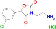 3-(2-Amino-ethyl)-5-(3-chloro-phenyl)-oxazolidine-2,4-dione; hydrochloride