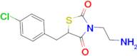 3-(2-Aminoethyl)-5-(4-chlorobenzyl)thiazolidine-2,4-dione