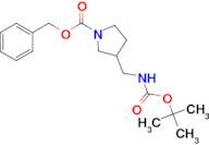 3-(tert-Butoxycarbonylamino-methyl)-pyrrolidine-1-carboxylic acid benzyl ester