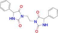 3-[2-(2,5-dioxo-4-phenylimidazolidin-1-yl)ethyl]-5-phenylimidazolidine-2,4-dione