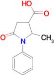 2-Methyl-5-oxo-1-phenyl-pyrrolidine-3-carboxylic acid