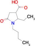 1-Butyl-2-ethyl-5-oxo-pyrrolidine-3-carboxylic acid