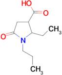 2-Ethyl-5-oxo-1-propyl-pyrrolidine-3-carboxylic acid