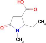 2-Ethyl-1-methyl-5-oxo-pyrrolidine-3-carboxylic acid