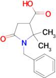 1-Benzyl-2,2-dimethyl-5-oxo-pyrrolidine-3-carboxylic acid