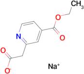 Sodium 2-[4-(ethoxycarbonyl)pyridin-2-yl]acetate