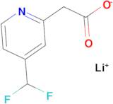 Lithium 2-[4-(difluoromethyl)pyridin-2-yl]acetate