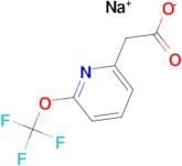 Sodium 2-[6-(trifluoromethoxy)pyridin-2-yl]acetate