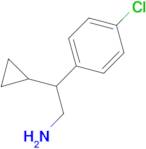 2-(4-Chlorophenyl)-2-cyclopropylethanamine