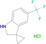 5'-(Trifluoromethyl)-1',2'-dihydrospiro[cyclopropane-1,3'-indole]hydrochloride