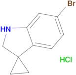 6'-Bromo-1',2'-dihydrospiro[cyclopropane-1,3'-indole] hydrochloride