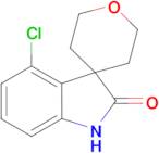 4-Chloro-1H-spiro[indole-3,4'-oxane]-2-one