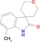 7-Methyl-1H-spiro[indole-3,4'-oxane]-2-one