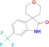 6-(Trifluoromethyl)-1H-spiro[indole-3,4'-oxane]-2-one