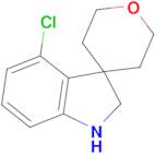 4-Chloro-1,2-dihydrospiro[indole-3,4'-oxane]