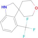 4-(Trifluoromethyl)-1,2-dihydrospiro[indole-3,4'-oxane]