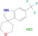 6-(Trifluoromethyl)-1,2-dihydrospiro[indole-3,4'-oxane] hydrochloride