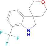 7-(Trifluoromethyl)-1,2-dihydrospiro[indole-3,4'-oxane]