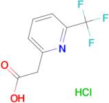 2-[6-(Trifluoromethyl)pyridin-2-yl]acetic acid hydrochloride