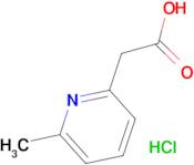 2-(6-Methylpyridin-2-yl)acetic acid hydrochloride