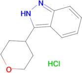 3-(Tetrahydro-2H-pyran-4-yl)-1H-indazole hydrochloride