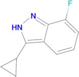 3-Cyclopropyl-7-fluoro-1H-indazole