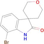 7-Bromo-1H-spiro[indole-3,4'-oxane]-2-one