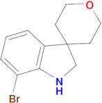 7-Bromo-1,2-dihydrospiro[indole-3,4'-oxane]