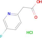2-(5-Fluoropyridin-2-yl)acetic acid hydrochloride