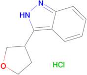 3-(Tetrahydrofuran-3-yl)-1H-indazole hydrochloride