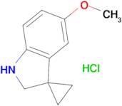 5'-Methoxy-1',2'-dihydrospiro[cyclopropane-1,3'-indole] hydrochloride