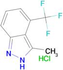 3-Methyl-4-(trifluoromethyl)-1H-indazole hydrochloride