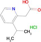 2-(3-Isopropylpyridin-2-yl)acetic acid hydrochloride