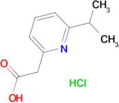 2-(6-Isopropylpyridin-2-yl)acetic acid hydrochloride