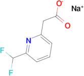 Sodium 2-[6-(difluoromethyl)pyridin-2-yl]acetate