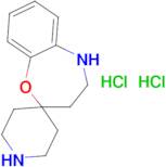 4,5-Dihydro-3H-spiro[1,5-benzoxazepine-2,4'-piperidine] dihydrochloride