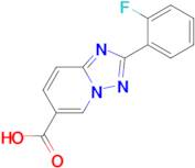 2-(2-Fluorophenyl)-[1,2,4]triazolo[1,5-a]pyridine-6-carboxylic acid