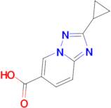 2-Cyclopropyl-[1,2,4]triazolo[1,5-a]pyridine-6-carboxylic acid