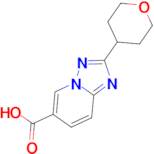 2-(Oxan-4-yl)-[1,2,4]triazolo[1,5-a]pyridine-6-carboxylic acid