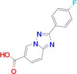 2-(4-Fluorophenyl)-[1,2,4]triazolo[1,5-a]pyridine-6-carboxylic acid