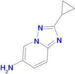 2-Cyclopropyl-[1,2,4]triazolo[1,5-a]pyridin-6-amine