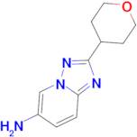 2-(Oxan-4-yl)-[1,2,4]triazolo[1,5-a]pyridin-6-amine