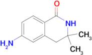 6-Amino-3,3-dimethyl-3,4-dihydroisoquinolin-1(2H)-one