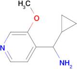 Cyclopropyl(3-methoxypyridin-4-yl)methanamine