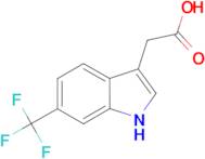 2-[6-(Trifluoromethyl)-1H-indol-3-yl]acetic acid