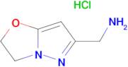 {2,3-Dihydropyrazolo[5,1-b]oxazol-6-yl}methanamine hydrochloride