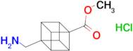 methyl 4-(aminomethyl)cubane-1-carboxylate hydrochloride