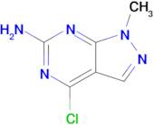 4-Chloro-1-methyl-1H-pyrazolo[3,4-d]pyrimidin-6-amine